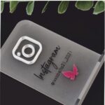 Mini placa Instagram
