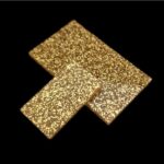 Metacrilato Glitter DORADO