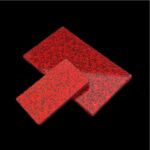 Metacrilato Glitter ROJO