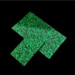 Metacrilato Glitter VERDE